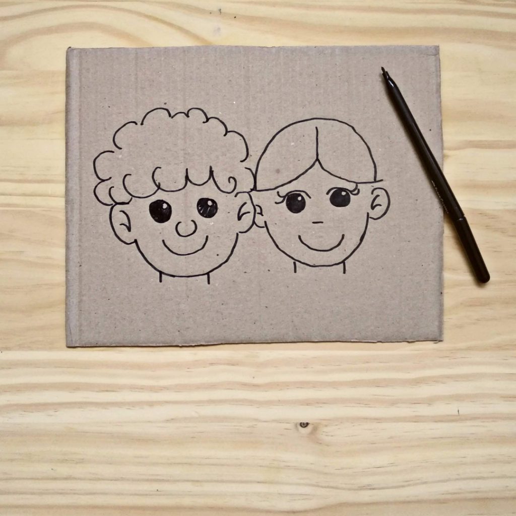 Passo 1. Atividade dia dos avós:    Desenhe o rosto dos seus avós no papel! Ou imprima uma foto.